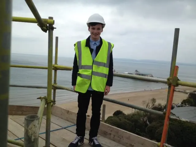 Work Experience at Greendale Construction for Miles Hooker.