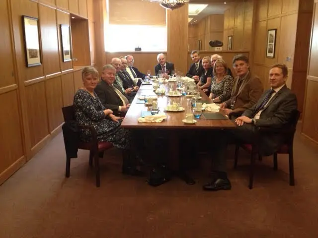Rob Hooker attends CBC lunch for Jess Deacon