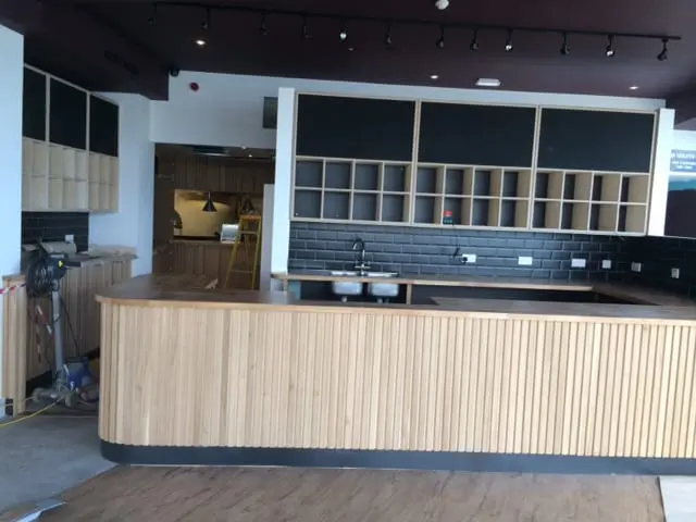 The Kitchen & Scoops Ice Cream – progress shots at Poole Park