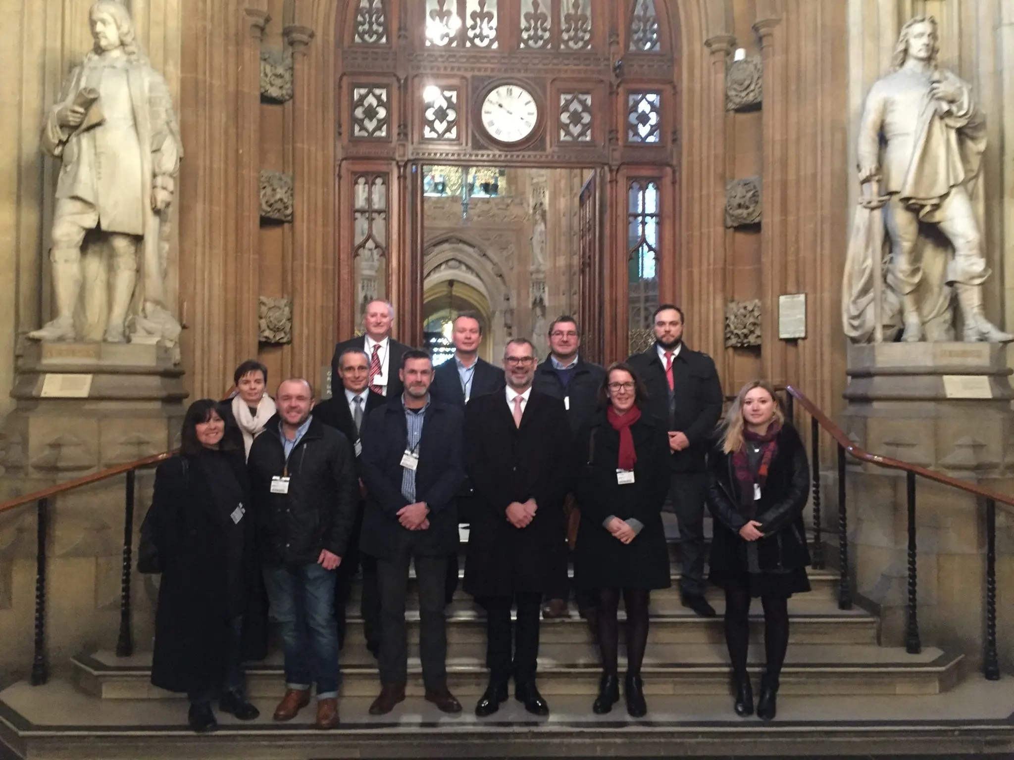 Andy Musselwhite visits the Houses of Parliament with the FMB