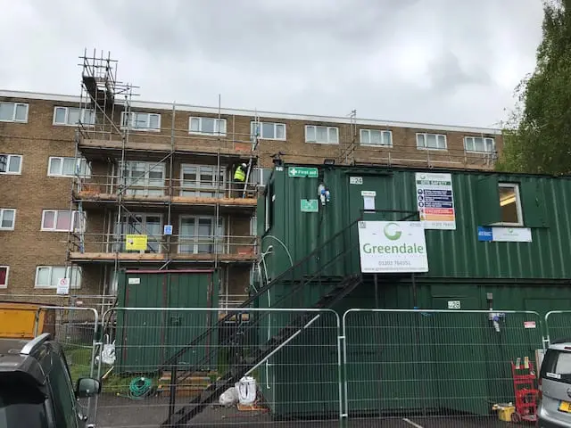 Scola reclad in Hampshire