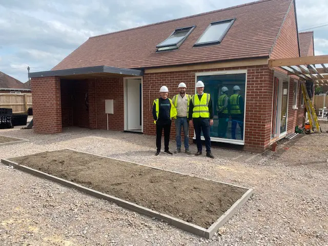 Greendale Construction works progressing well at Poppy Lane and Sandbanks Court.