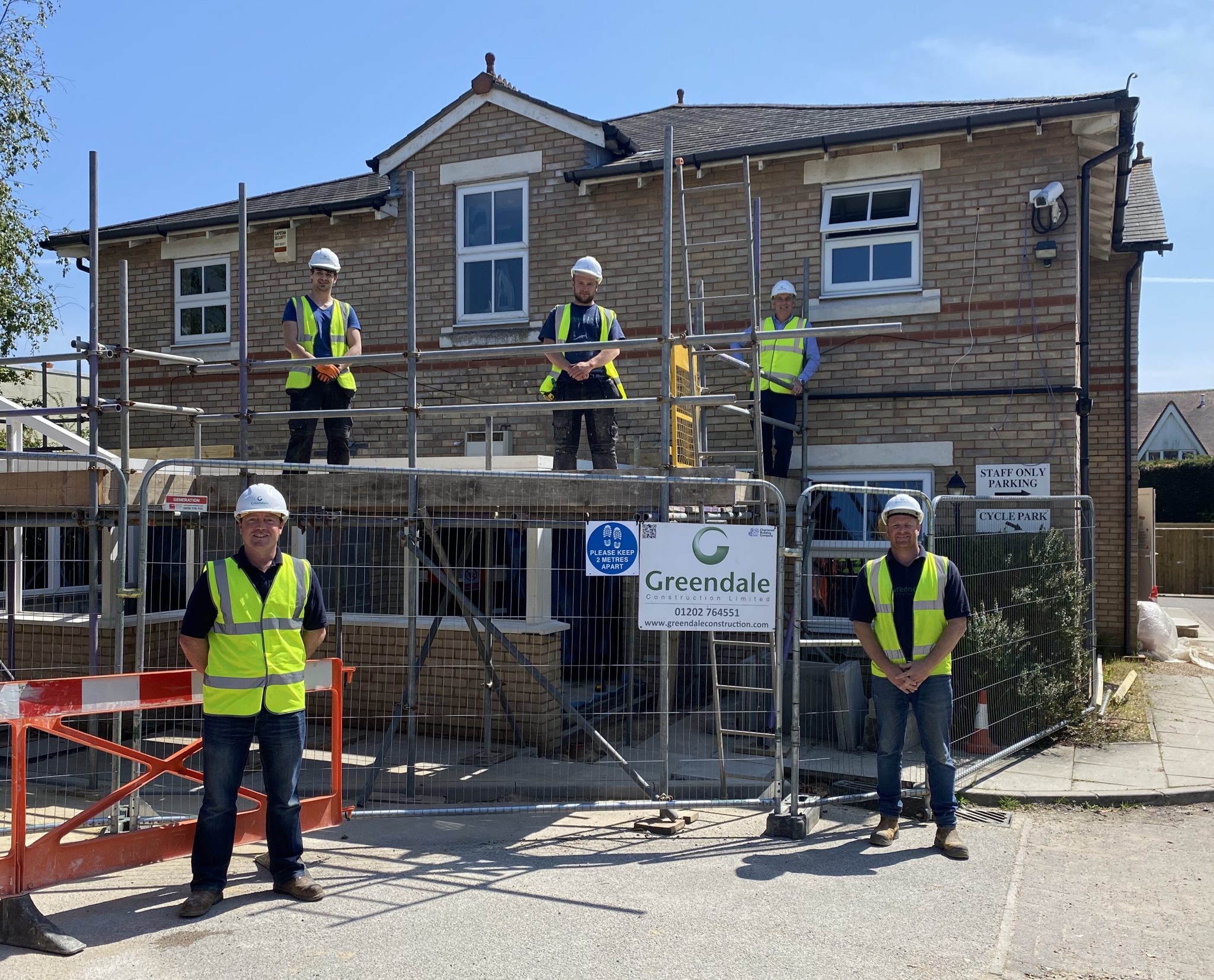 Smiles all round as Greendale makes small and sensible steps back to sites